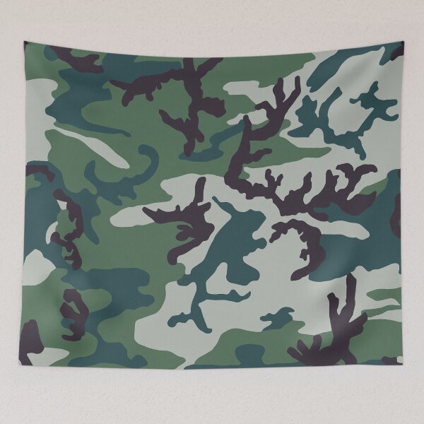 Item preview, Camo Pattern Muted Green Blue Palette designed and sold by BikeVoucherJr.