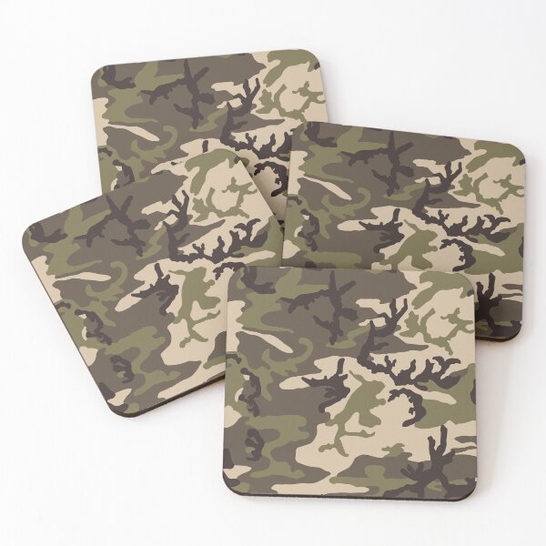 Item preview, Camo Pattern Old School Muted Green Brown Palette designed and sold by BikeVoucherJr.