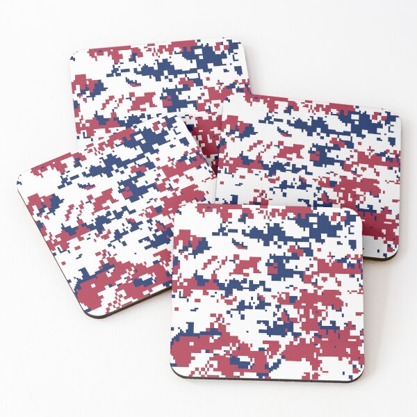 Item preview, Red White and Blue American Flag Digital Camo designed and sold by BikeVoucherJr.