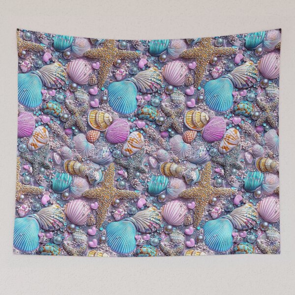 Item preview, Coastal beauty with artistic sea-inspired designs designed and sold by Piotrek0001.