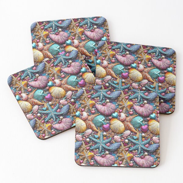 Item preview, Shimmering underwater aesthetics with soft pastel hues designed and sold by Piotrek0001.