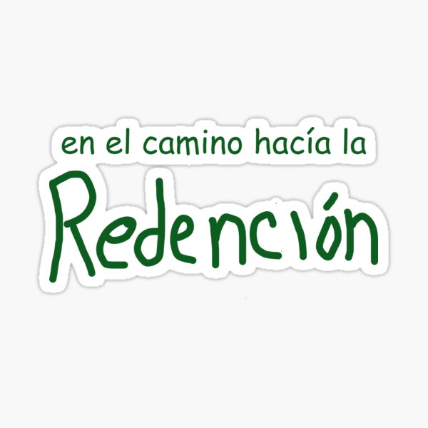 Vista previa del artículo con la obra «en el camino hacia la Redención», diseñado y vendido por RonBren.