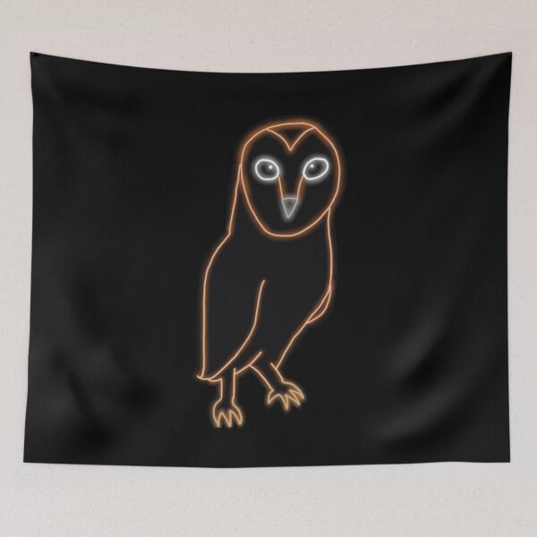 Item preview, Neon Barn Owl designed and sold by Lune's crazy world.