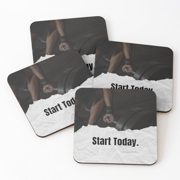 Item preview, Start Today - Motivational Quote designed and sold by Naquo.