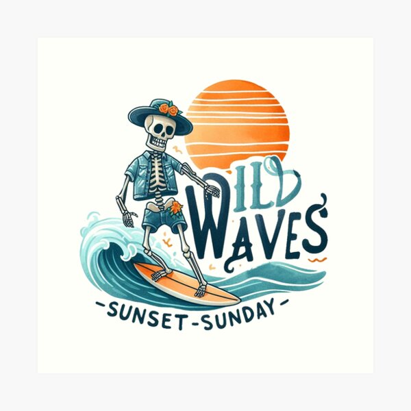 Aperçu de l'œuvre Surf rétro créée et vendue par ryanapples2.