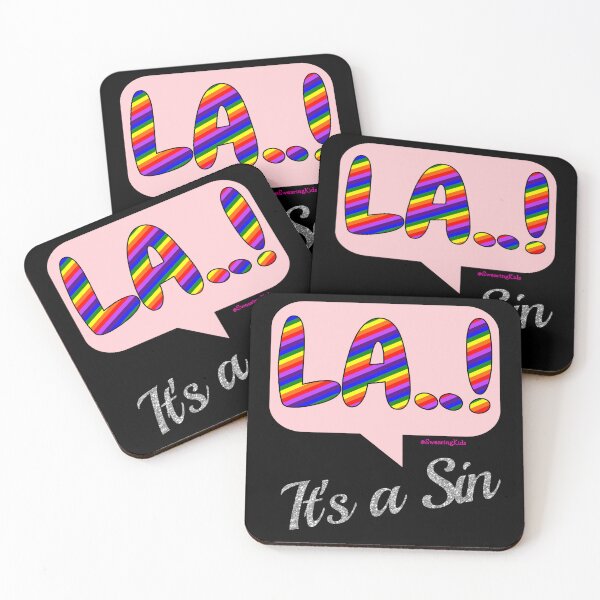 Item preview, LA - Its a sin designed and sold by SwearingKids.