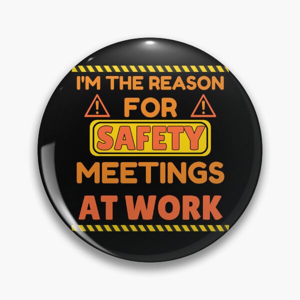 Item preview, I'm The Reason for Safety Meetings At Work Funny Joke Workplace Safety designed and sold by Guess4best.