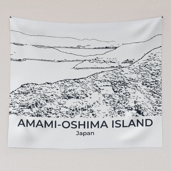 Item preview, Amami-Oshima Island - Japan designed and sold by Lakeric Cityscapes.