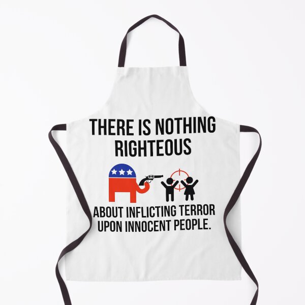 Item preview, There is nothing righteous about inflicting terror upon innocent people  designed and sold by Rachel the Artist .