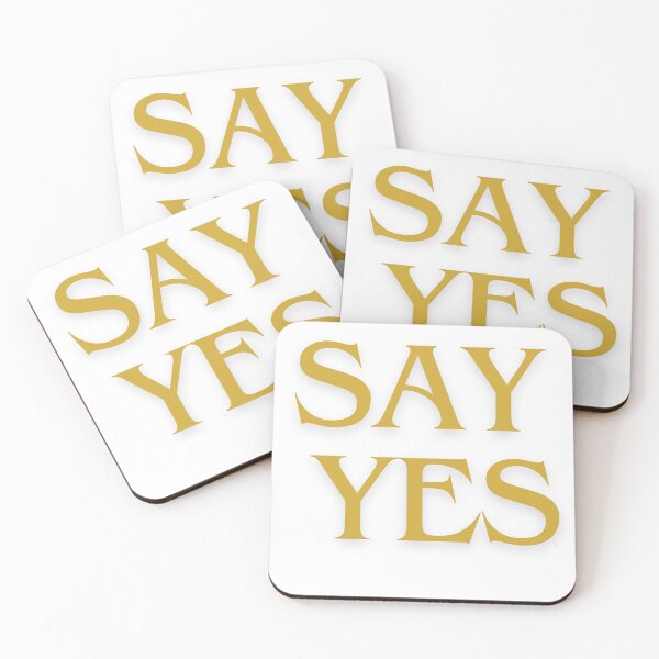 Item preview, Say Yes designed and sold by Alienshopdesign.
