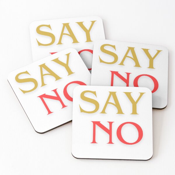 Item preview, Say No  designed and sold by Alienshopdesign.