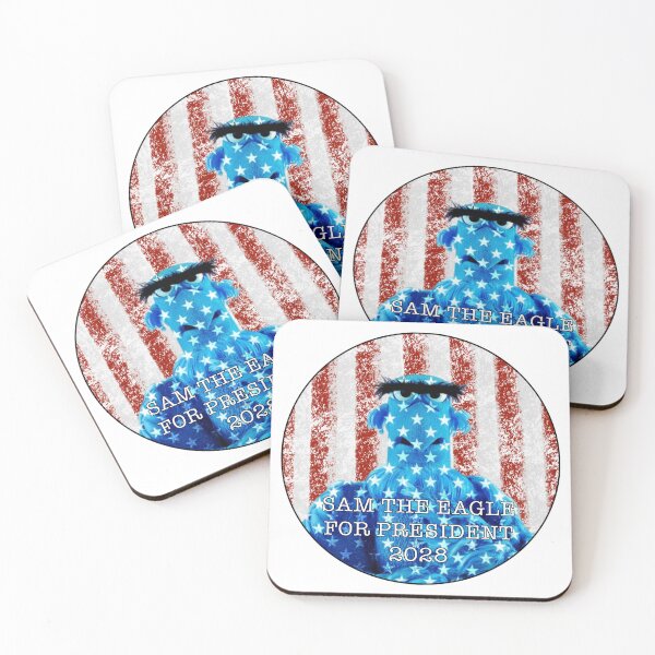 Item preview, Sam the eagle for president designed and sold by Samantha Le Quesne.