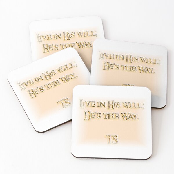 Item preview, Live in His Will Message Art designed and sold by TerScott.