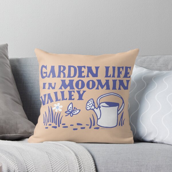 Artikelvorschau, Mumins Gartenleben Gießkanne Blaudruck entworfen und verkauft von MoominStore.