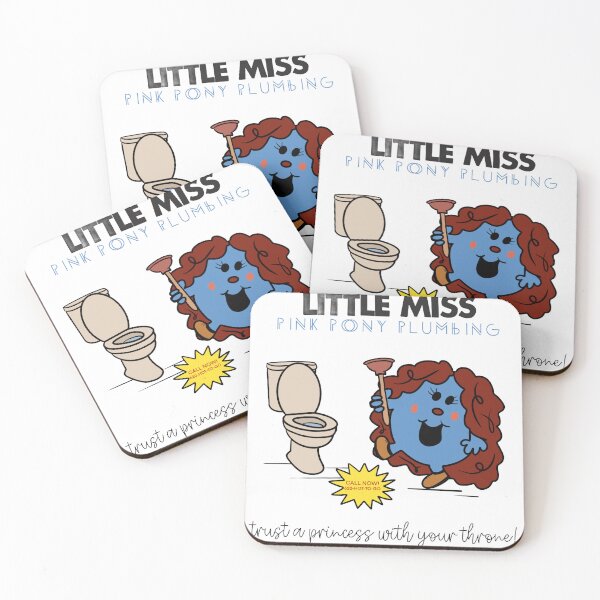 Item preview, Little miss pink pony plumbing designed and sold by carmenliahart.