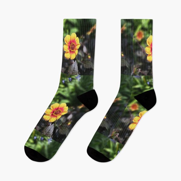 Item preview, Yellow field flower wildflowers  photography designed and sold by Coolparrotgirl.