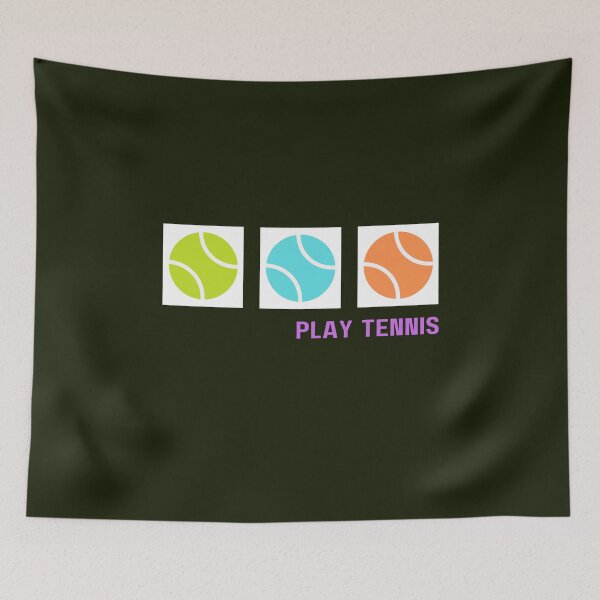 Item preview, PLAY TENNIS BRANDED PRODUCTS designed and sold by reddesigned.