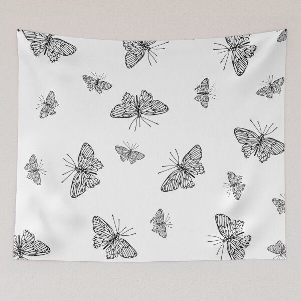 Item preview, Butterfly Line Art in Various Sizes designed and sold by Glam-OOTD.