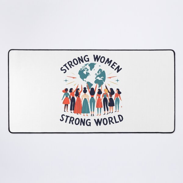 Item preview, Strong Women strong World - woman's international day- Fashion designed and sold by Meemaart.