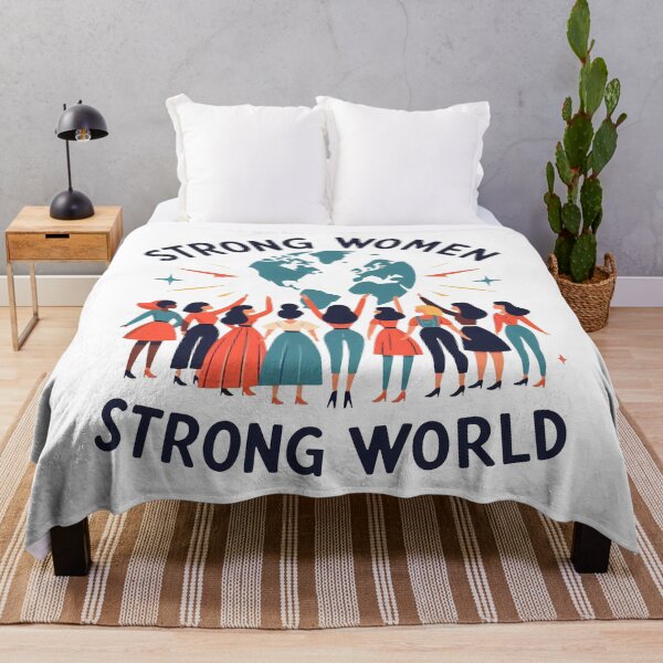 Item preview, Strong Women strong World - woman's international day- Fashion  designed and sold by Meemaart.