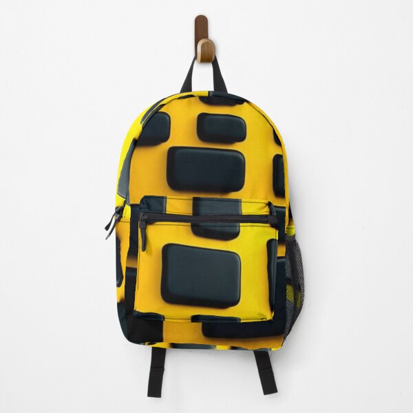 Item preview, Abstract Cubic Pattern in Yellow and Black designed and sold by Bellassi.