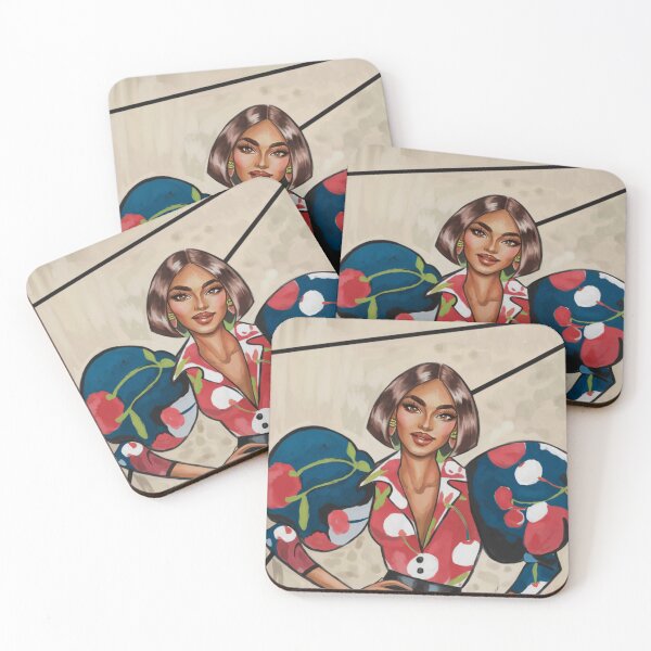 Item preview, Slay Queens - Cherry Fashion  designed and sold by CanvasCarousel.