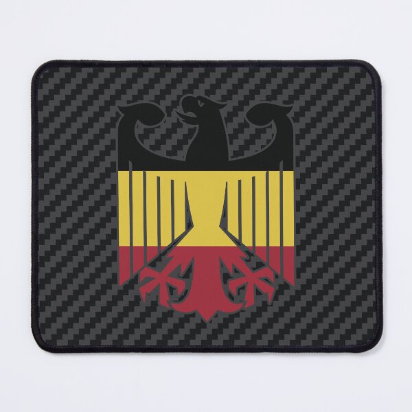 Item preview, German Eagle Emblem | Carbon Background | Colorful Flag Eagle designed and sold by Oliveirallan.