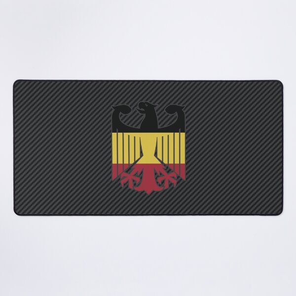 Item preview, German Eagle Emblem | Carbon Background | Colorful Flag Eagle designed and sold by Oliveirallan.