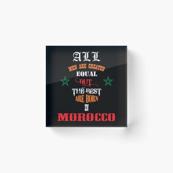Item preview, Moroccan Pride Men’s Design - Born in Morocco, Strong & Empowered designed and sold by MONTRIS.