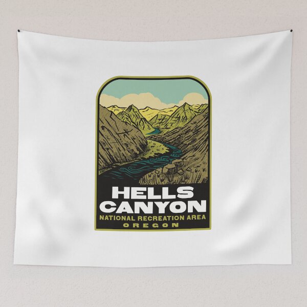 Item preview, Hells Canyon National Recreation Area Oregon designed and sold by HalpinDesign.