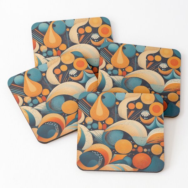 Item preview, Colorful Abstract Pattern art designed and sold by Creative_verse108.