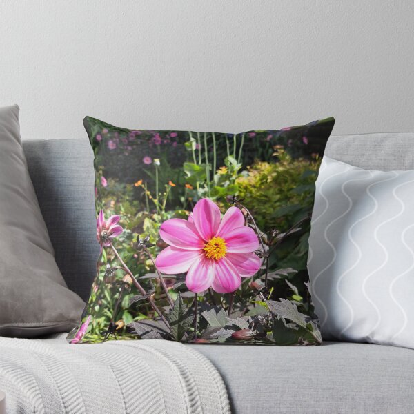 Item preview, Pink field flower wildflowers  photography designed and sold by Coolparrotgirl.