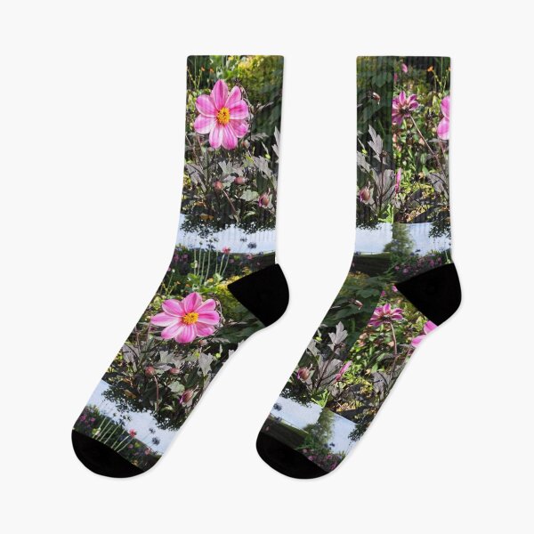 Item preview, Pink field flower wildflowers  photography designed and sold by Coolparrotgirl.