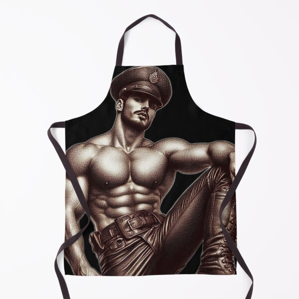 Item preview, 1920's Vintage Leather German Military Officer Pride Graphic Design designed and sold by ItsAKinkThing.
