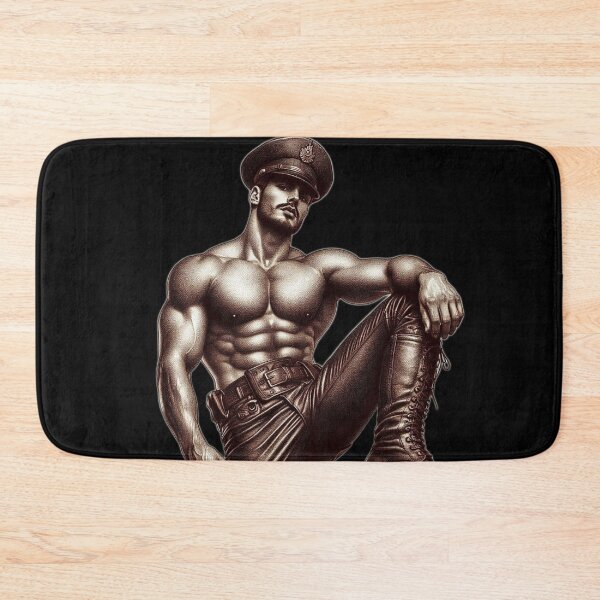 Item preview, 1920's Vintage Leather German Military Officer Pride Graphic Design designed and sold by ItsAKinkThing.