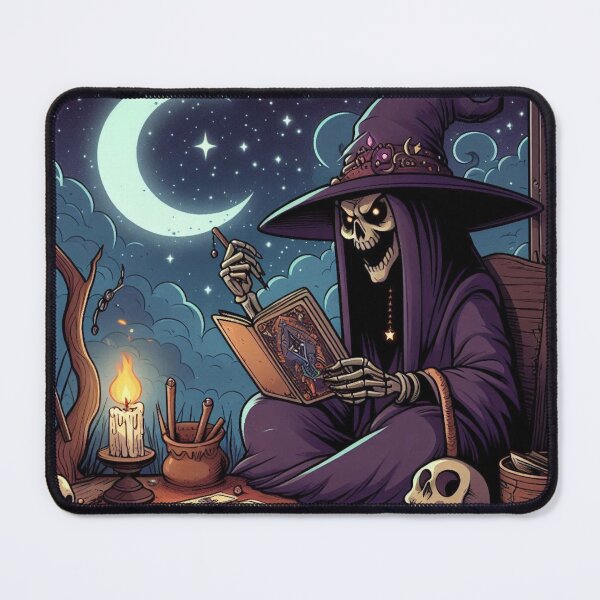 Item preview, Witch Practicing Tarot designed and sold by DarkWitch03.