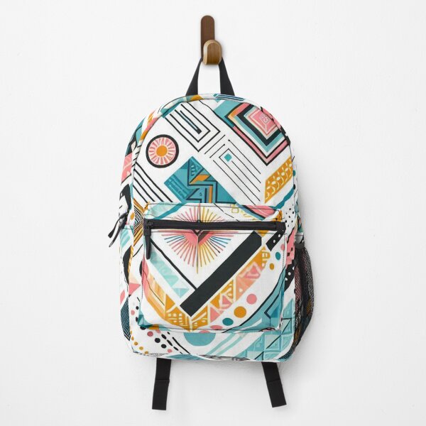 Item preview, Multicolor Trendy Geometric Pattern designed and sold by Simplybe1.