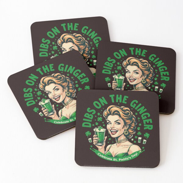 Item preview, Dibs on the Ginger Irish Redhead Drinking Pub St. Patrick’s Day designed and sold by Alkaysare.