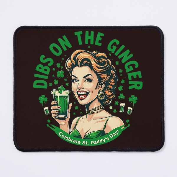 Item preview, Dibs on the Ginger Irish Redhead Drinking Pub St. Patrick’s Day designed and sold by Alkaysare.