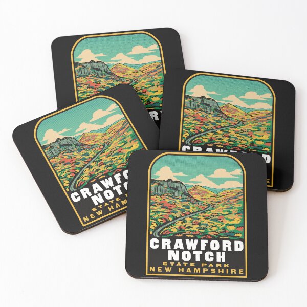 Item preview, Crawford Notch State Park New Hampshire Retro designed and sold by HalpinDesign.