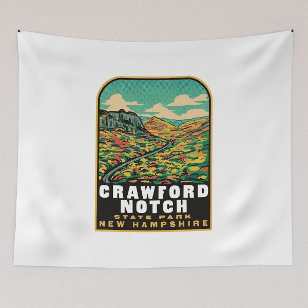 Item preview, Crawford Notch State Park New Hampshire Retro designed and sold by HalpinDesign.
