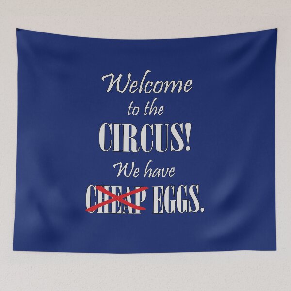 Item preview, Welcome to the Circus Cheap Eggs? designed and sold by Karen Simon.