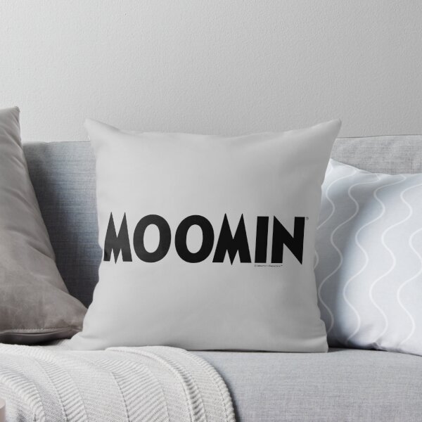 Artikelvorschau, Schwarzes Mumin-Textlogo entworfen und verkauft von MoominStore.