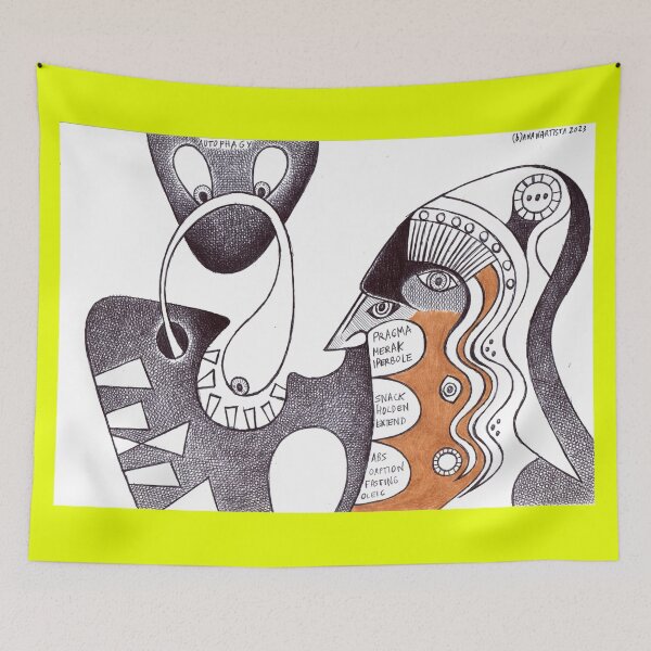 Item preview, Autophagy - Entity N° 16109 (contemporary art) designed and sold by (b)ananartista SBUFF.
