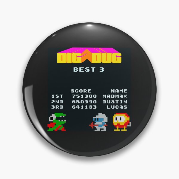 Item preview, Dig Dug designed and sold by Lix Flix Studios.