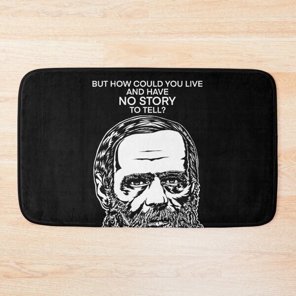 Item preview, FYODOR DOSTOEVSKY quoting himself .3 - ink portrait designed and sold by lautir.