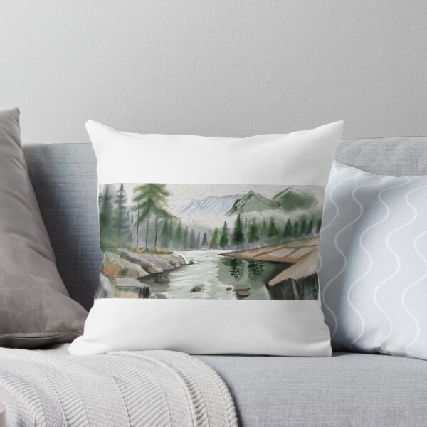 Item preview, FOREST LAKE LANDSCAPE designed and sold by Dewolffknight.