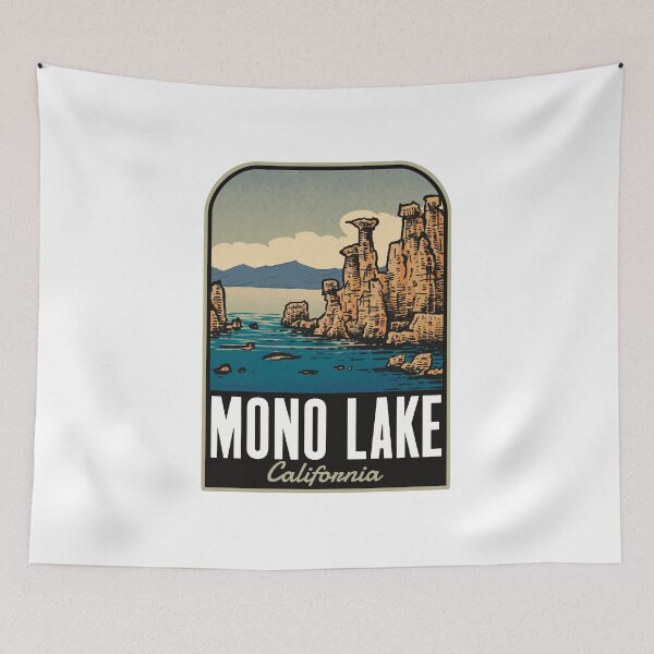 Item preview, Mono Lake California Retro designed and sold by HalpinDesign.
