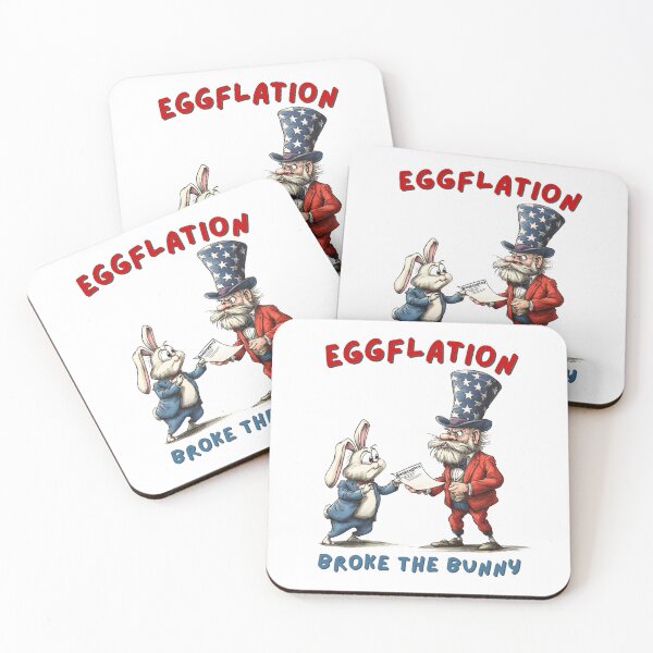Item preview, Eggflation Got to the Easter Bunny designed and sold by CrystalCoastNC.