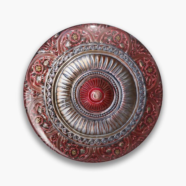 Item preview, Red, gold and silver Paisley pattern -14- designed and sold by Dutchie-in-Gemany.